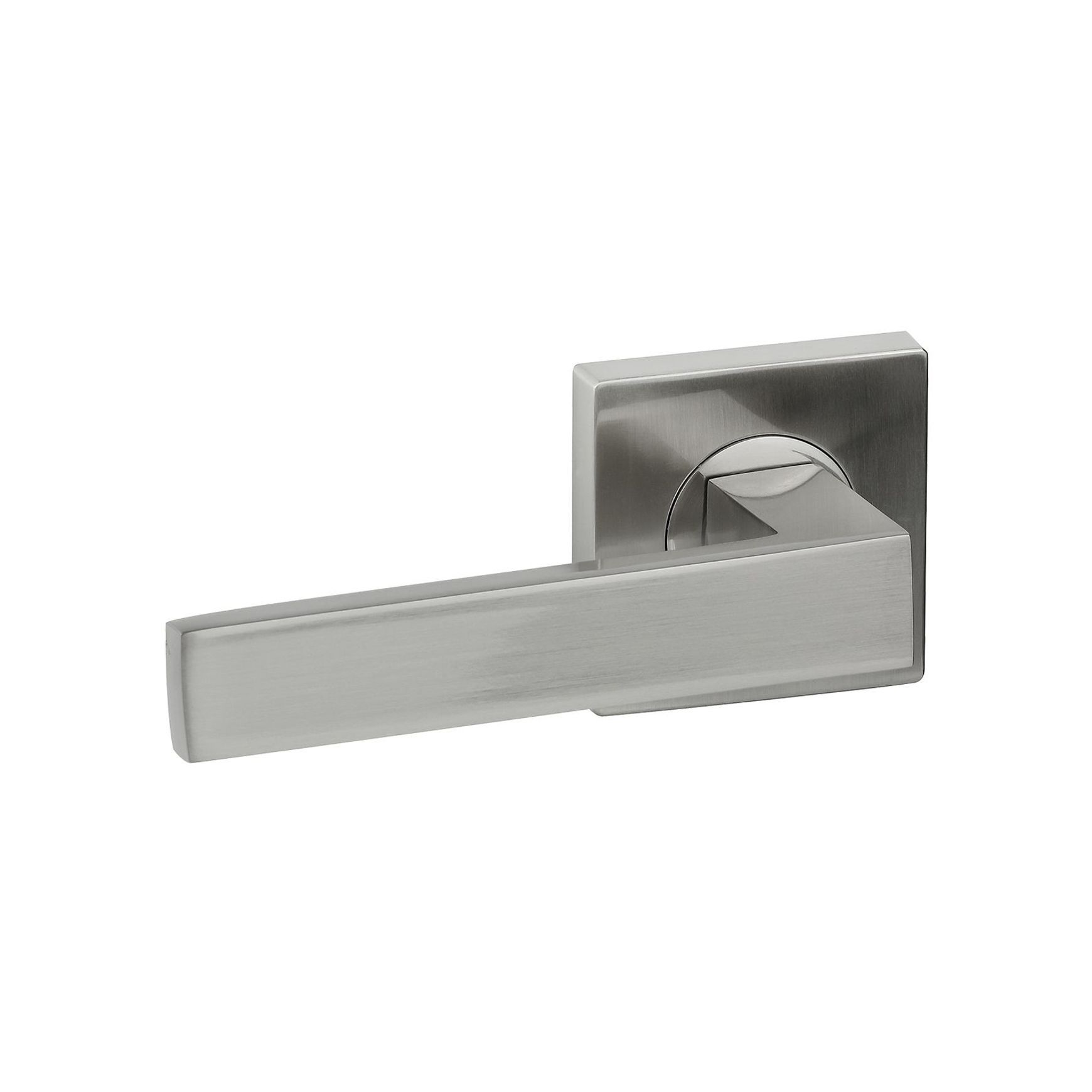 Savona Passage Lever Handle Satin Nickel