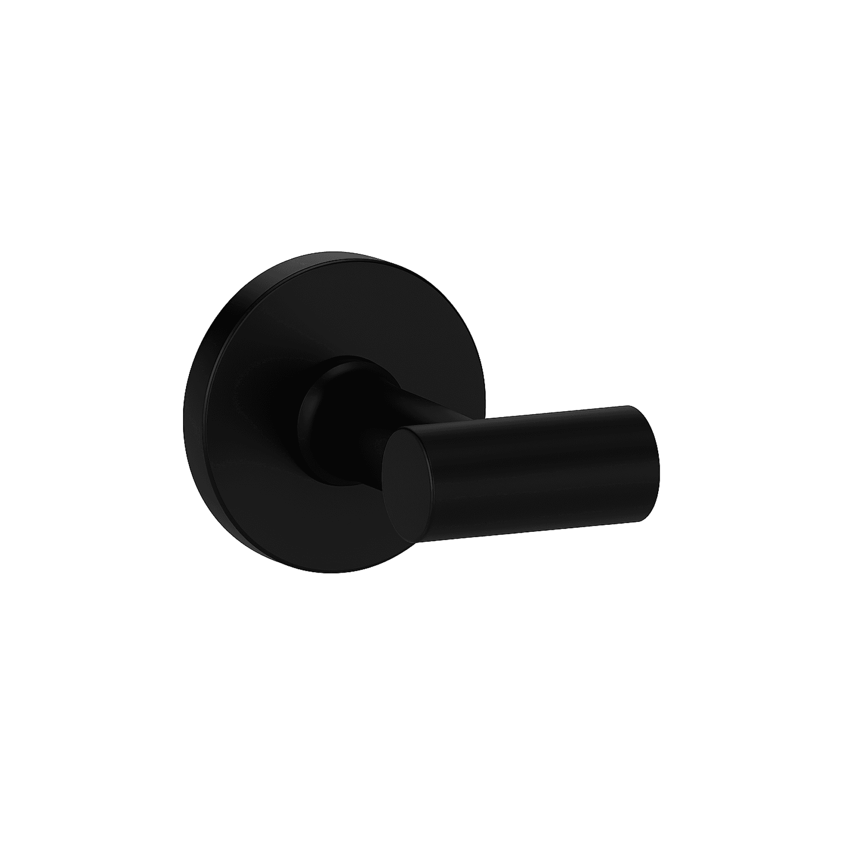 Round Low-Profile Rose in MB finish with Diamante Lever
