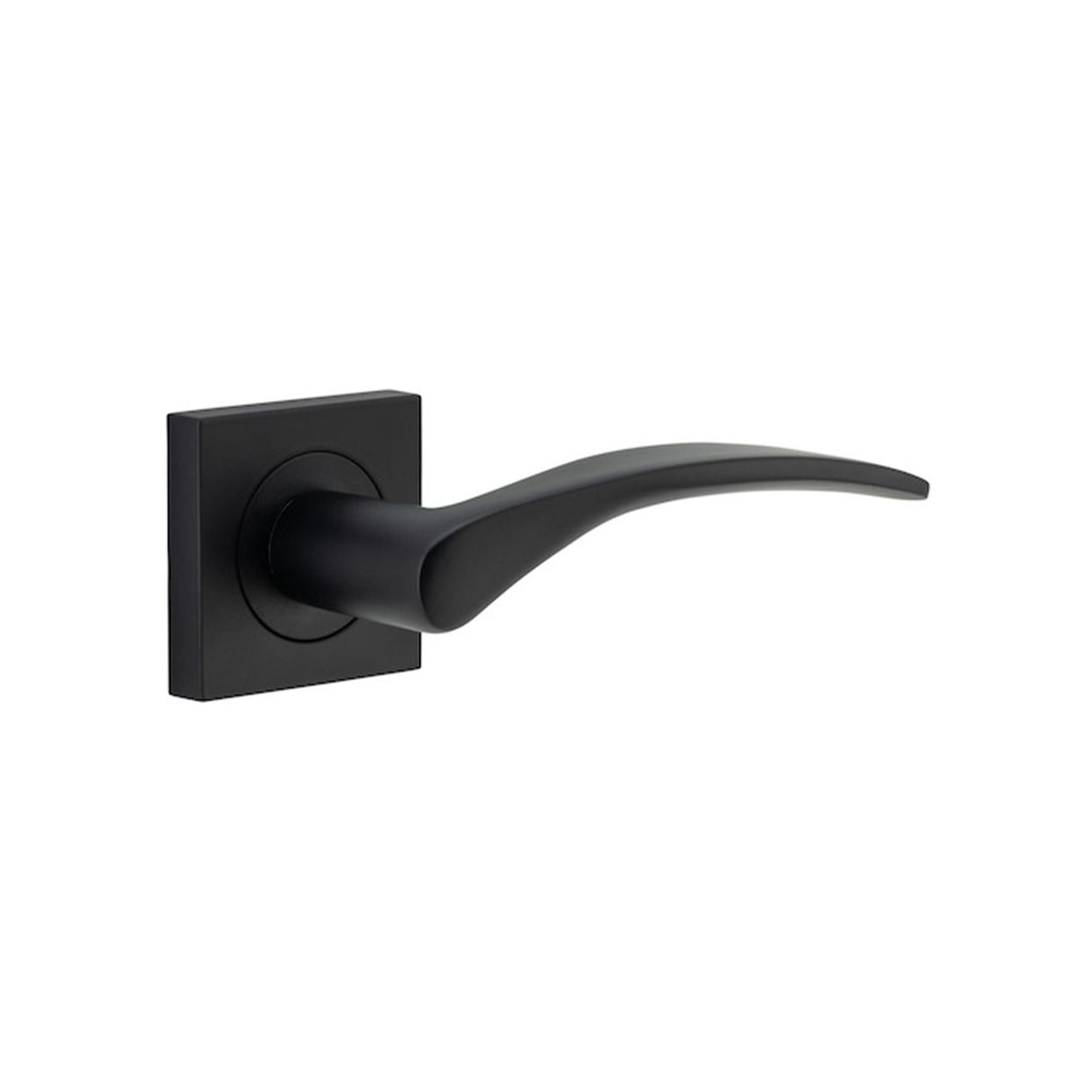 Iver Oxford Door Lever Handle on Square Rose