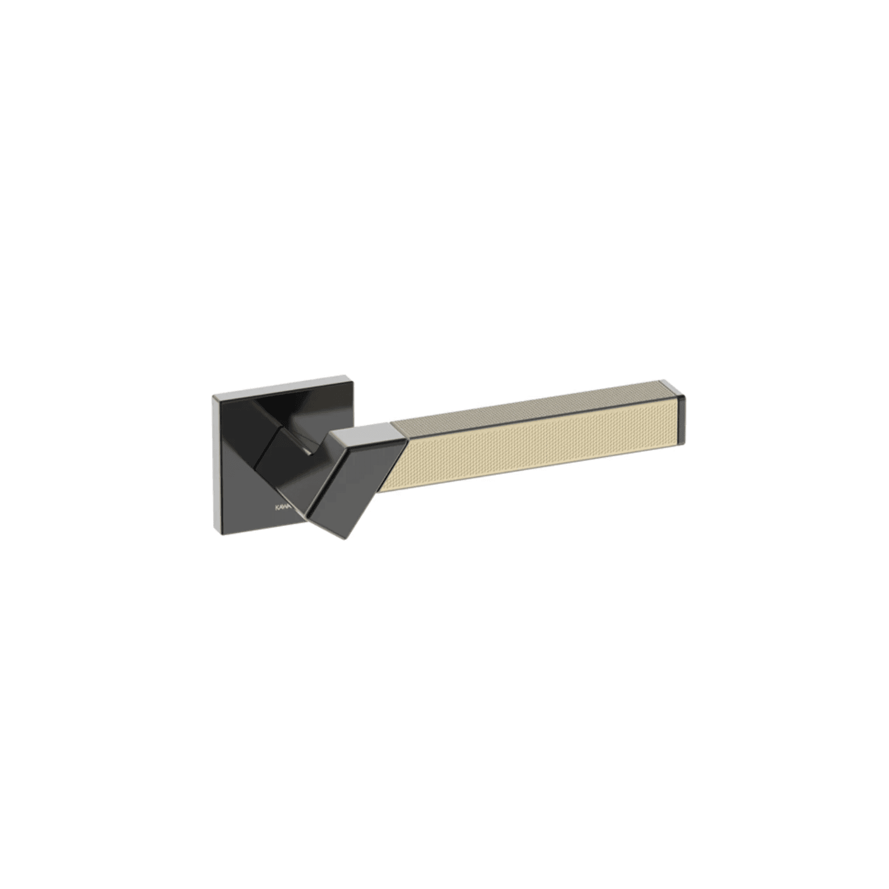 Kawajun Solid Brass and Triune Etched Door Leverset TBT