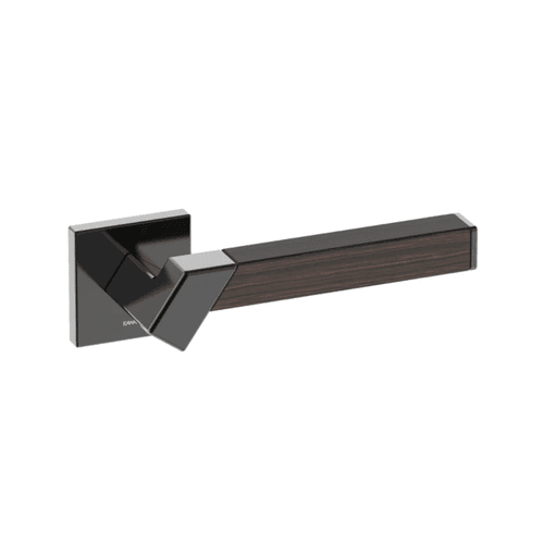 Kawajun Solid Brass and K-Wood Door Leverset TBT