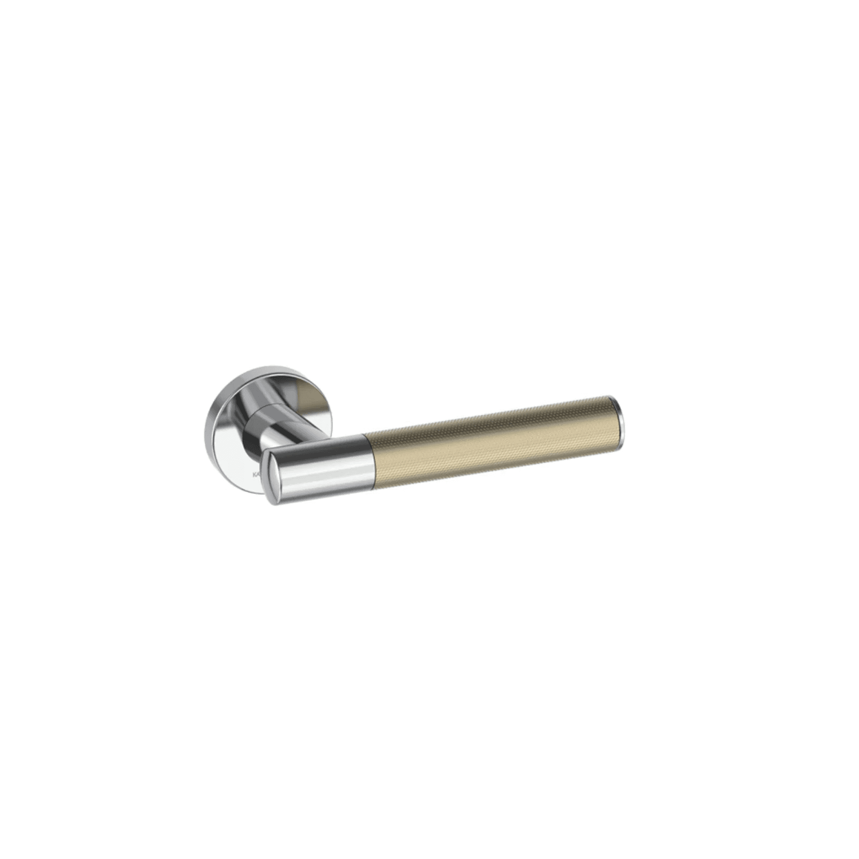 Kawajun Solid Brass and Triune Etched Door Leverset TCC