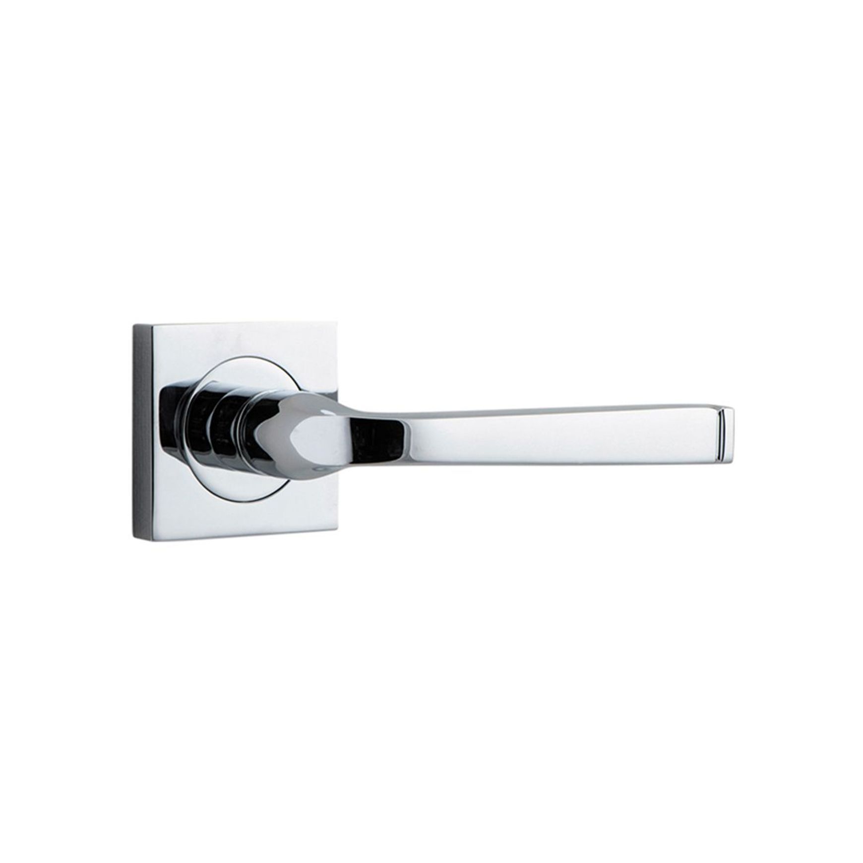 Iver Annecy Door Lever Handle on Square Rose