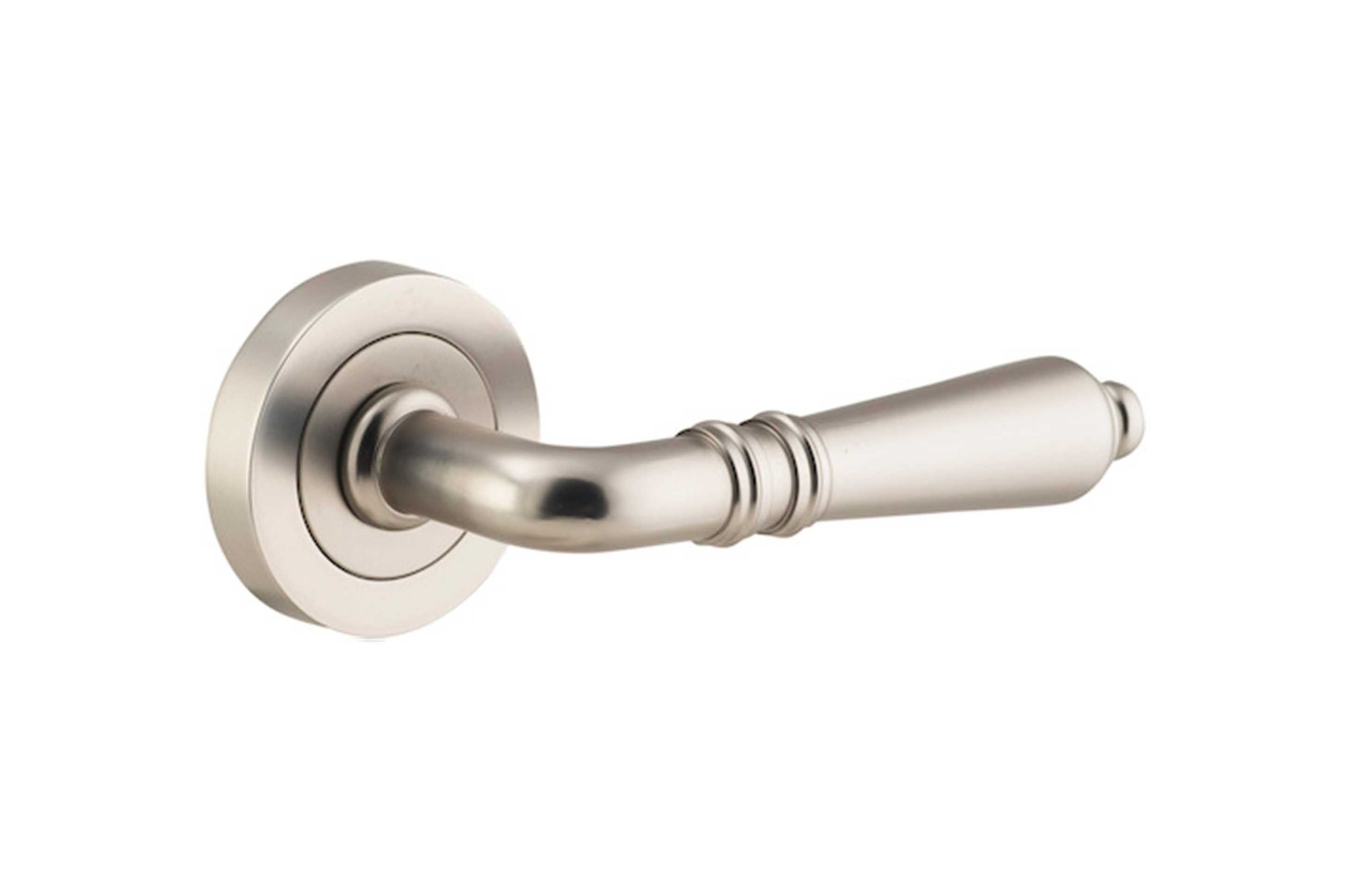 Sarlat Door Lever Round Rose