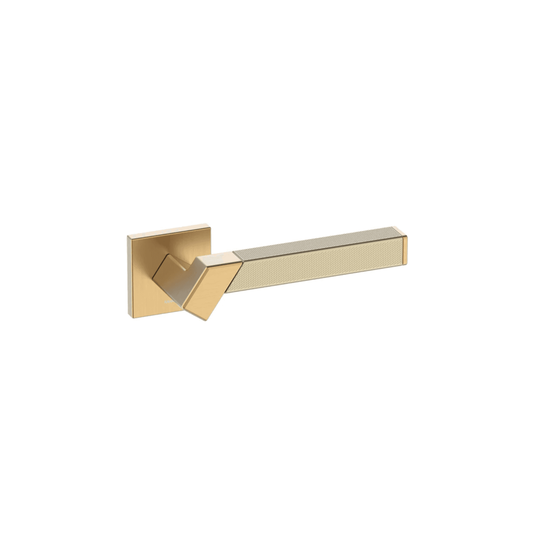 Kawajun Solid Brass and Triune Etched Door Leverset TBT