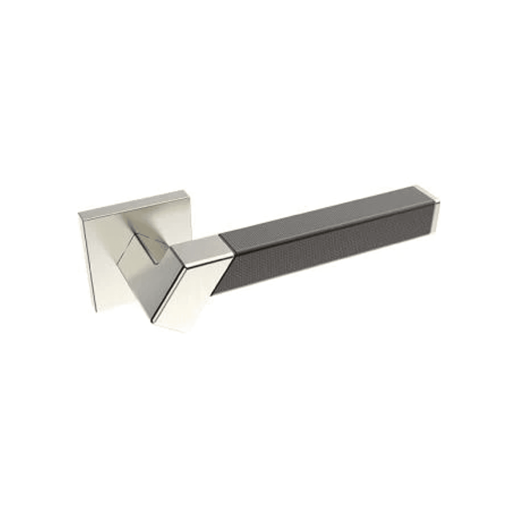 Kawajun Solid Brass and Weave Etched Door Leverset TBT