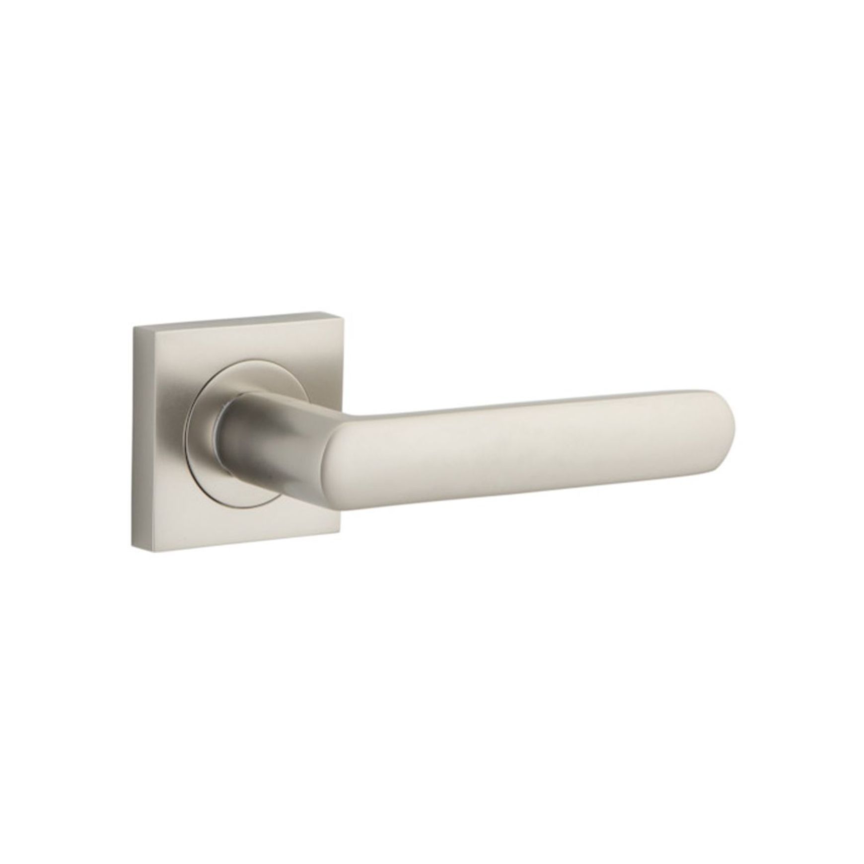 Iver Osaka Door Lever Handle on Square Rose