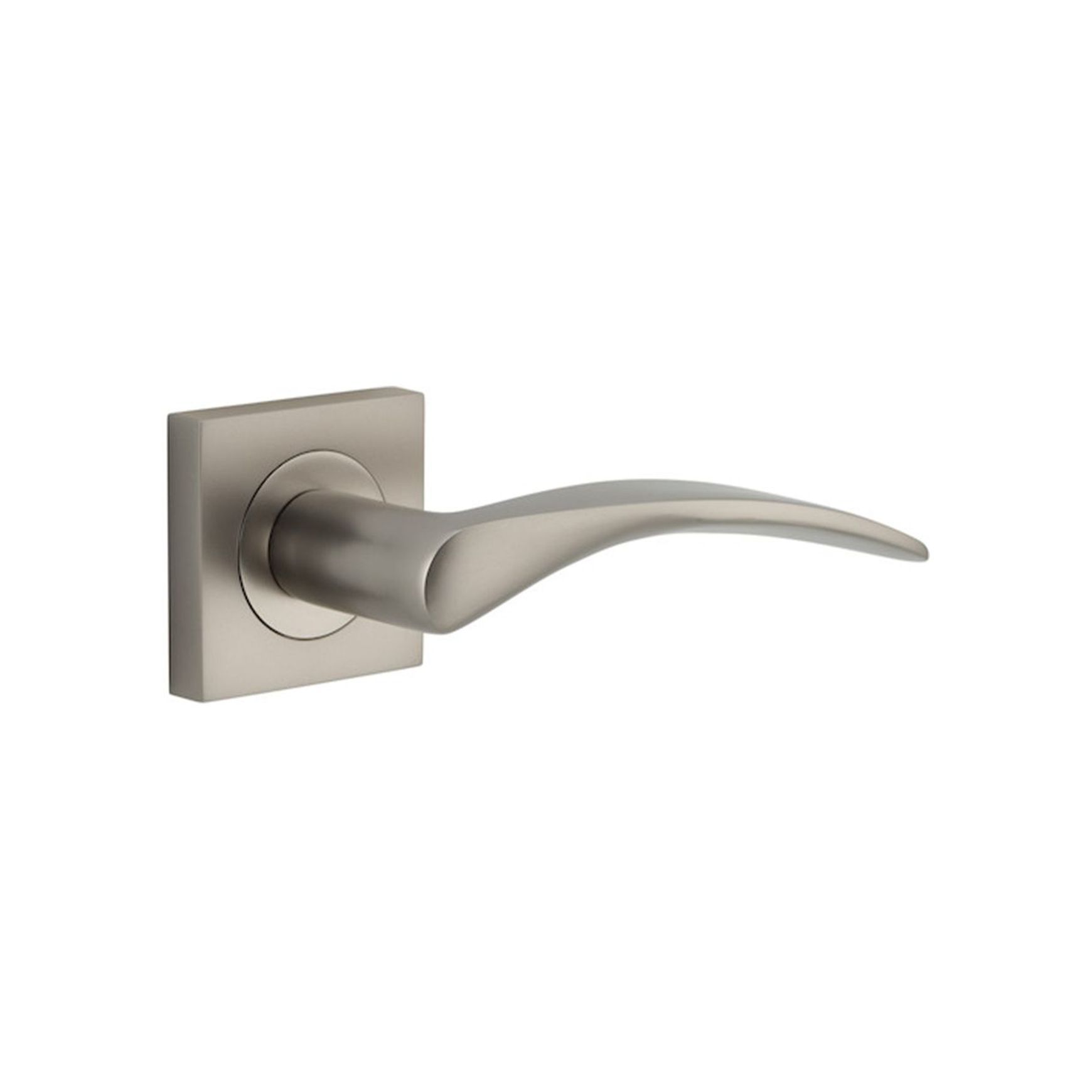 Iver Oxford Door Lever Handle on Square Rose