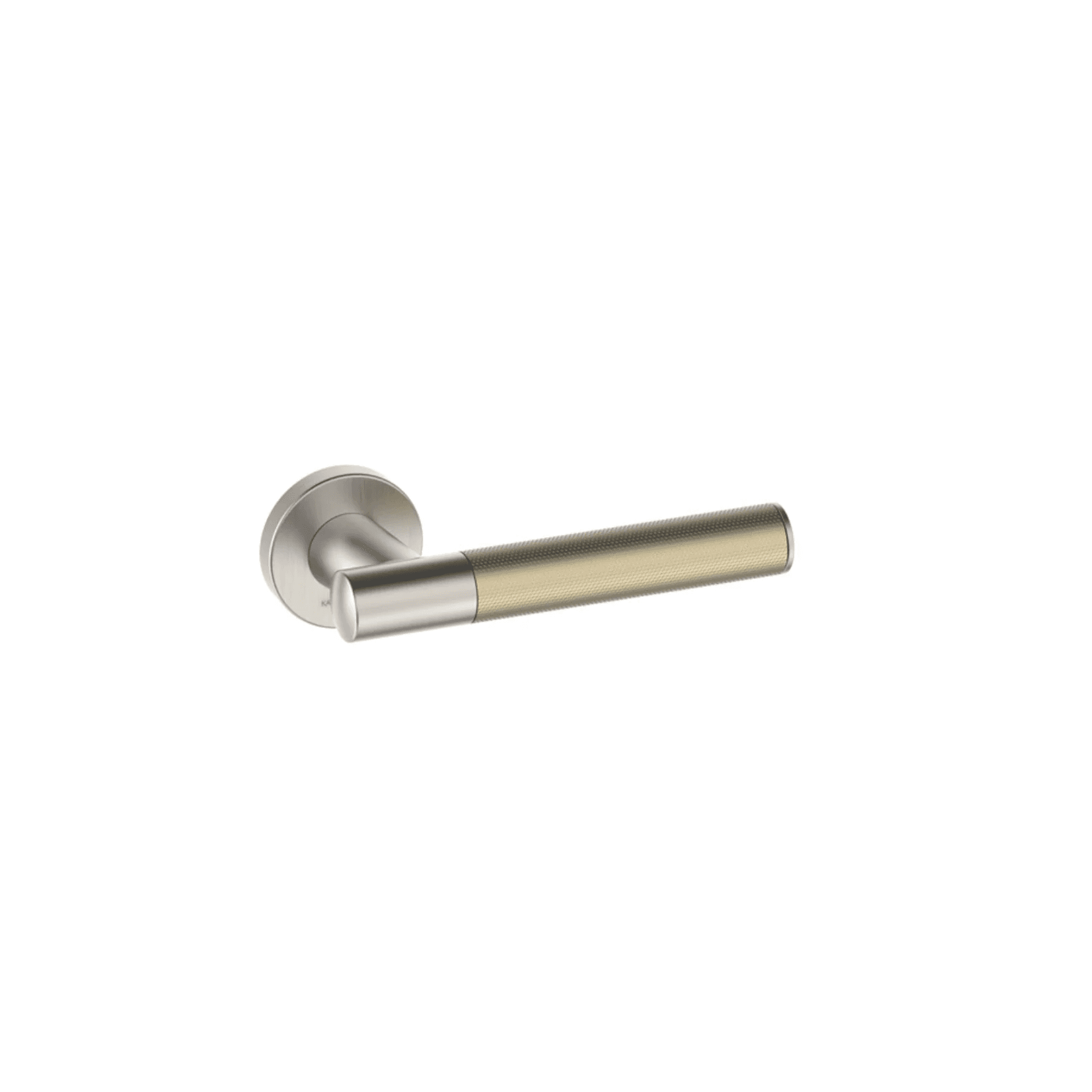 Kawajun Solid Brass and Triune Etched Door Leverset TCC