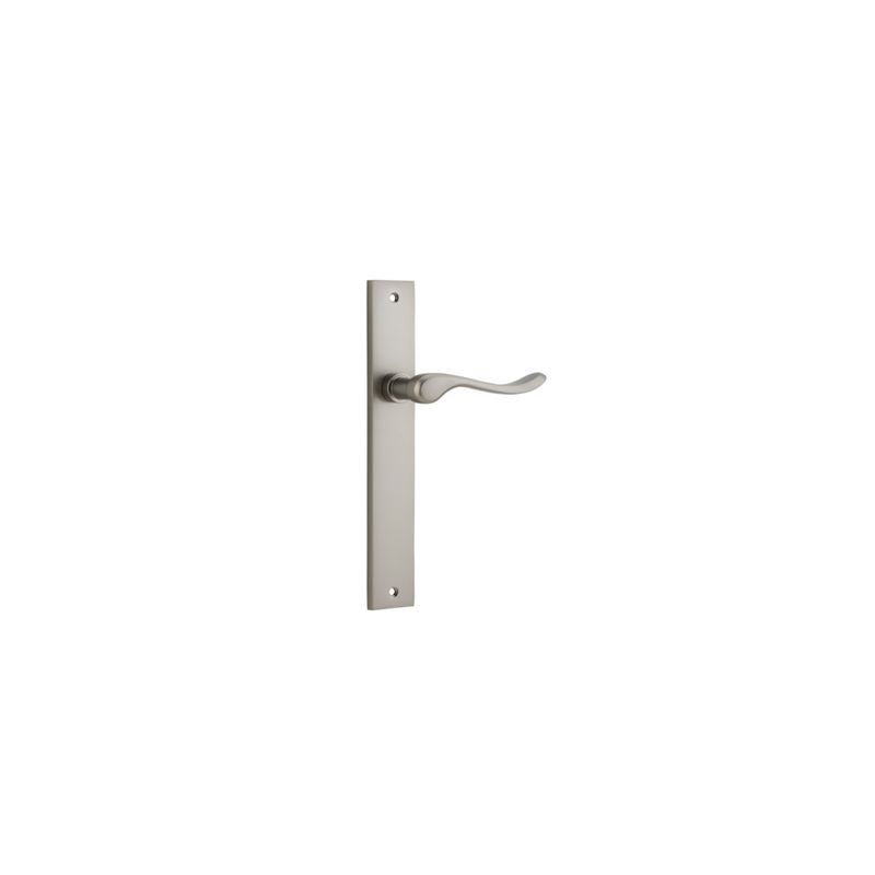 Stirling Door Lever Rectangular Backplate