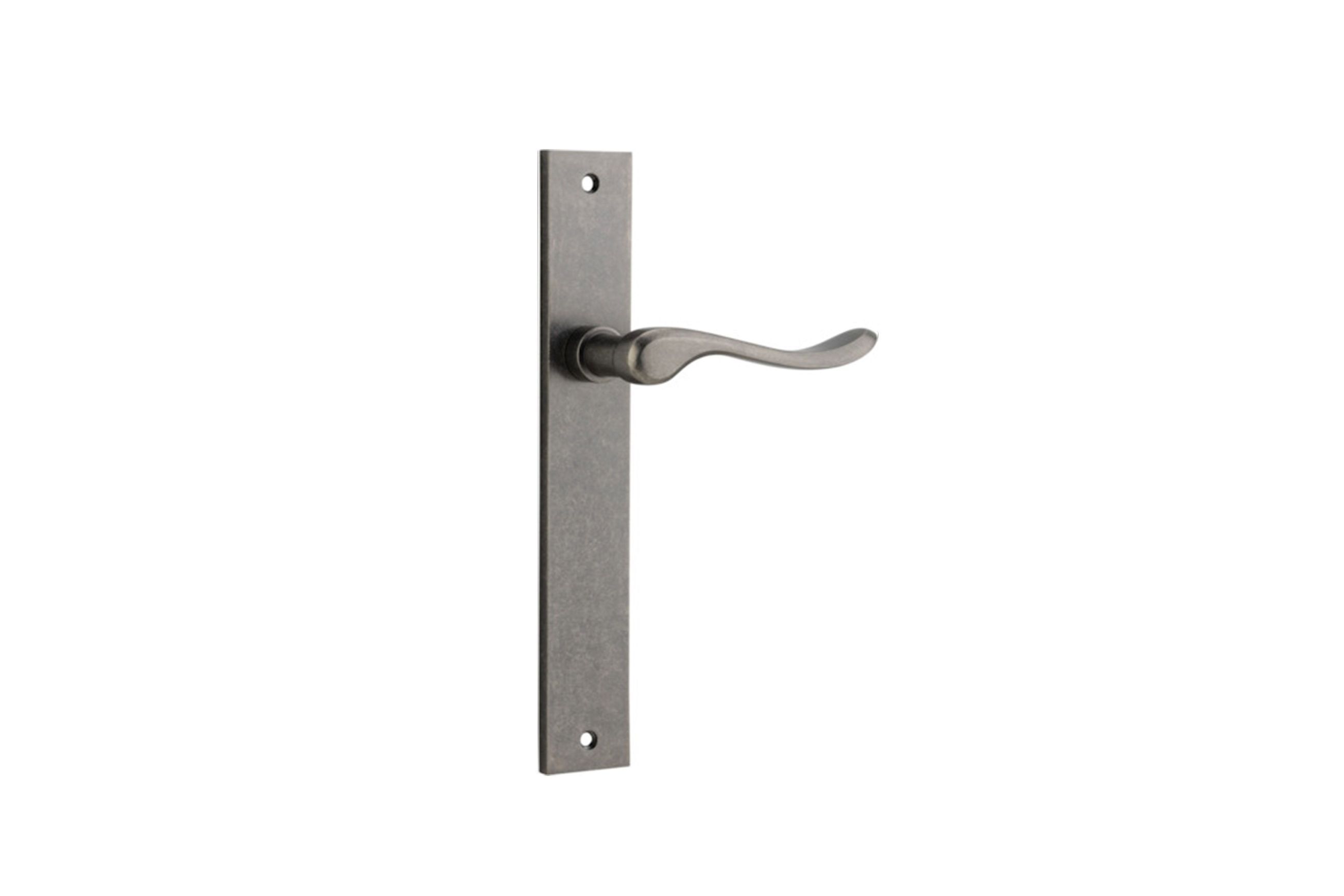 Stirling Door Lever Rectangular Backplate