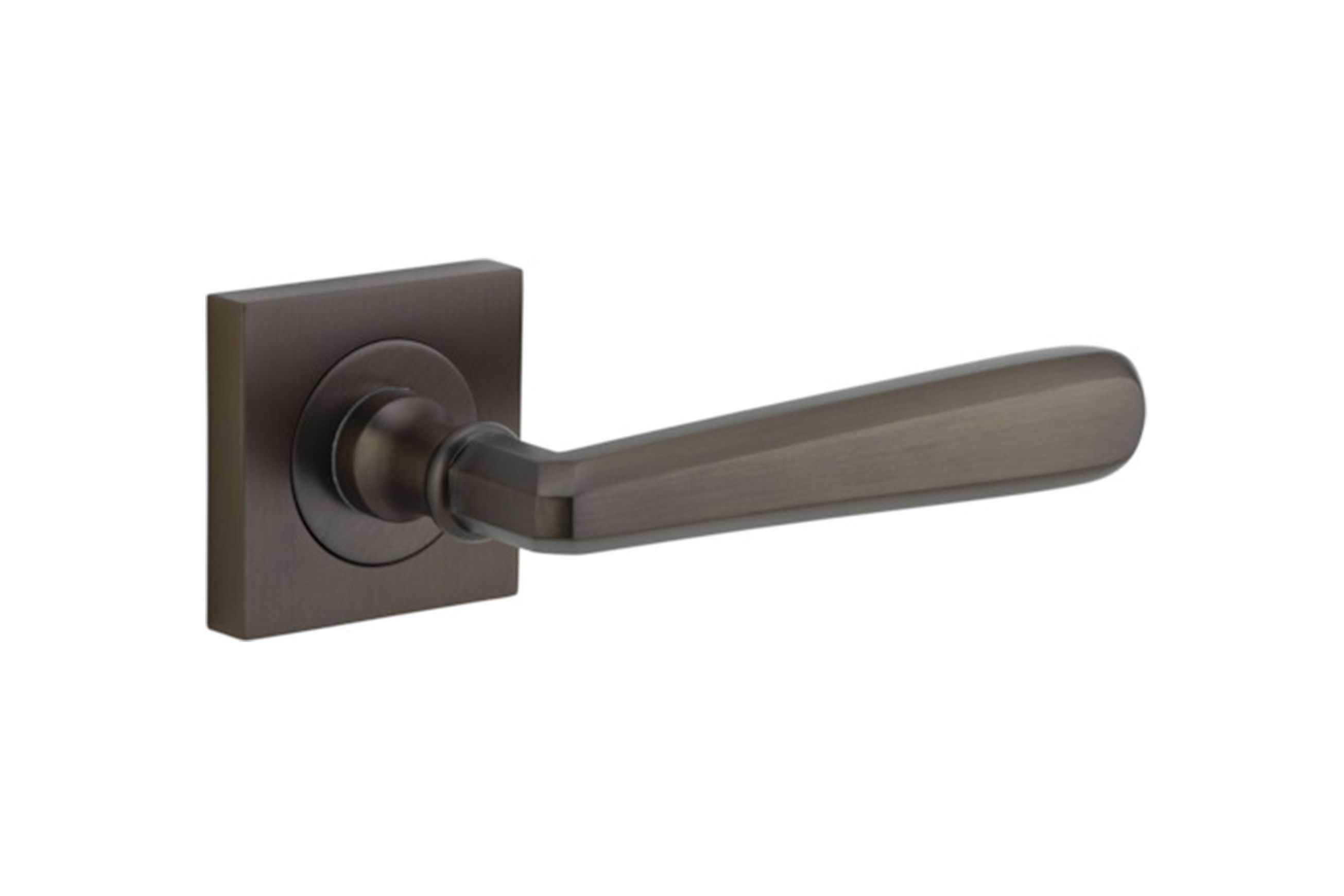 Copenhagen Door Lever Square Rose