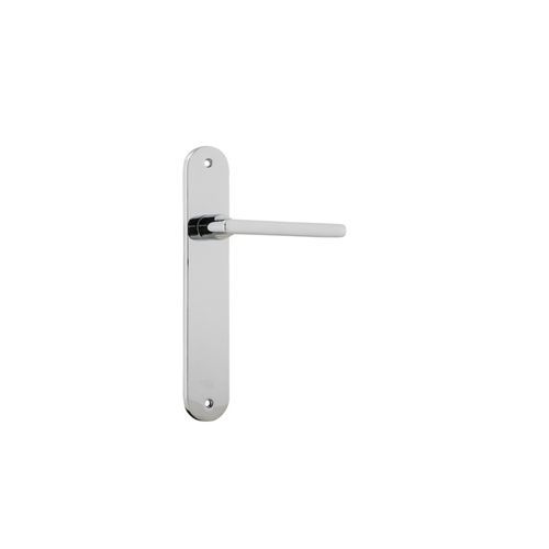 Baltimore Door Lever Oval Backplate