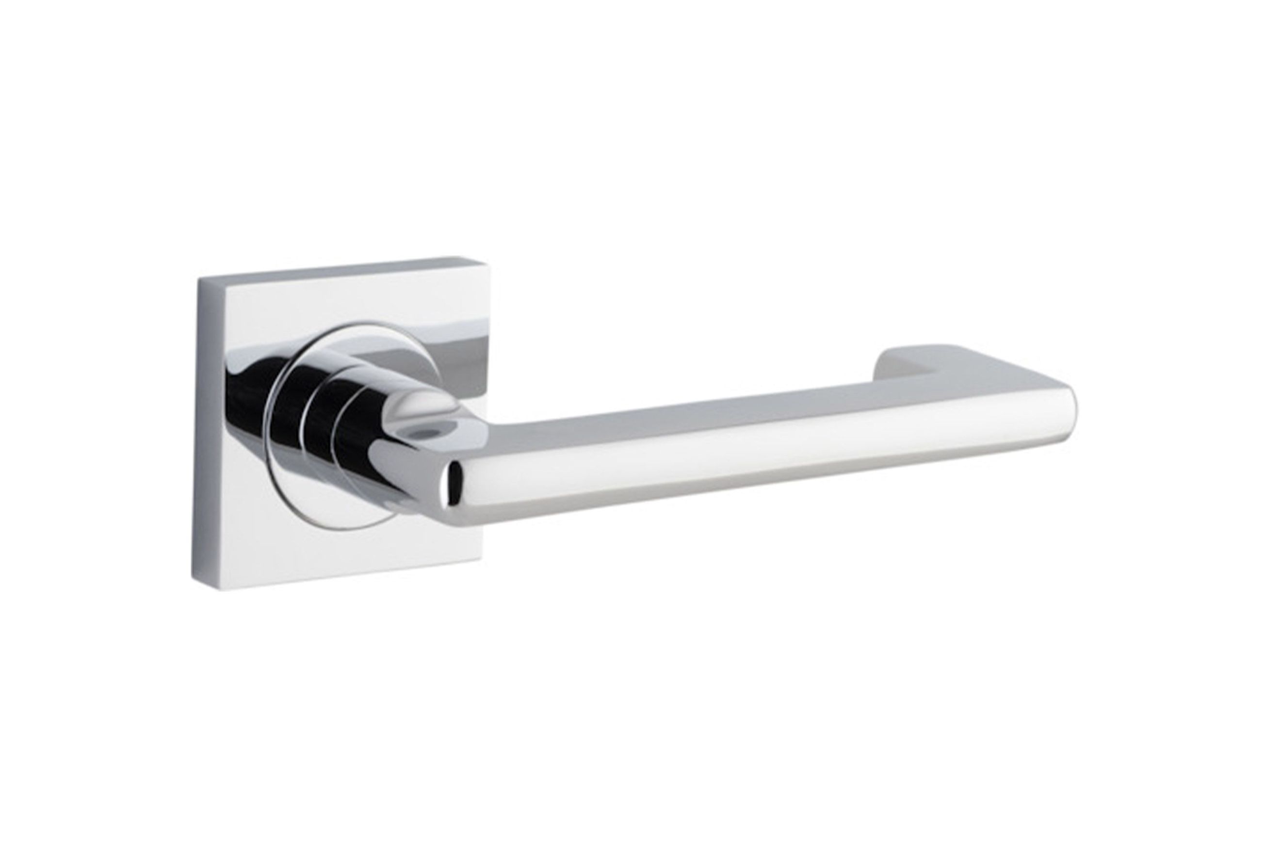 Baltimore Return Door Lever Square Rose