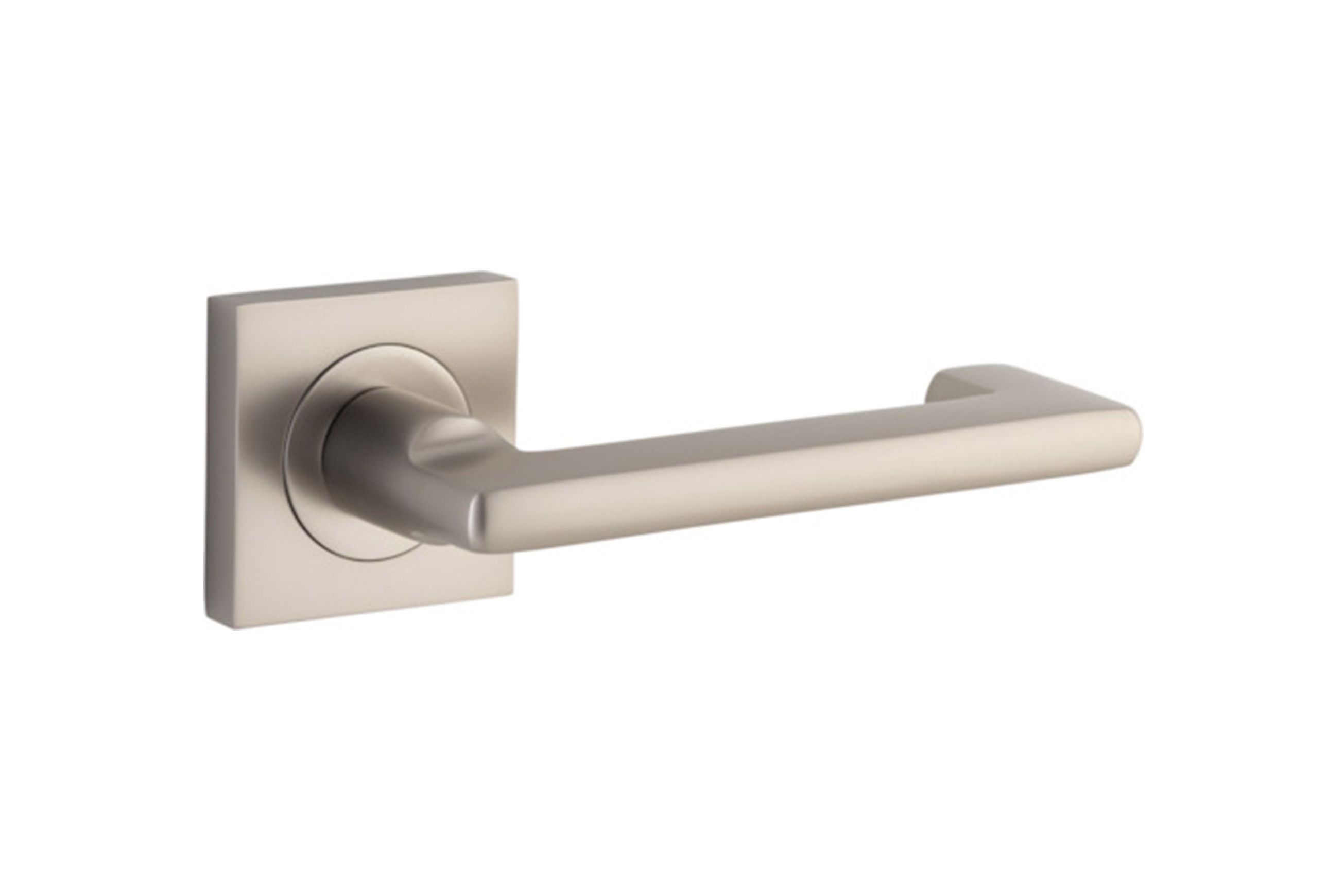Baltimore Return Door Lever Square Rose