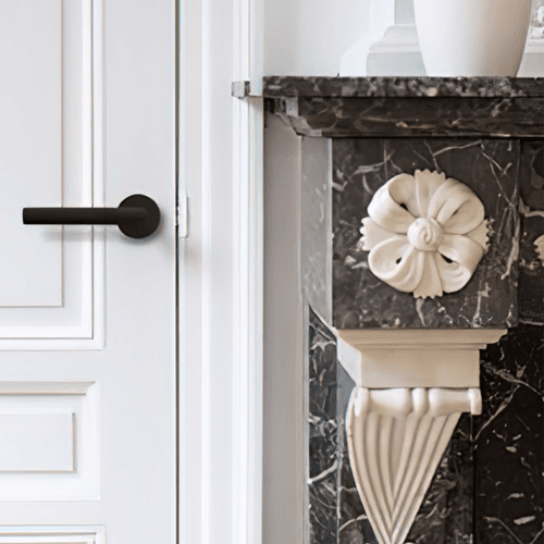 Formani BASICS LB2-19 Door Lever Handle on Rose