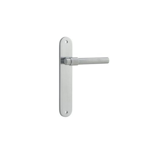 Helsinki Door Lever Oval Backplate