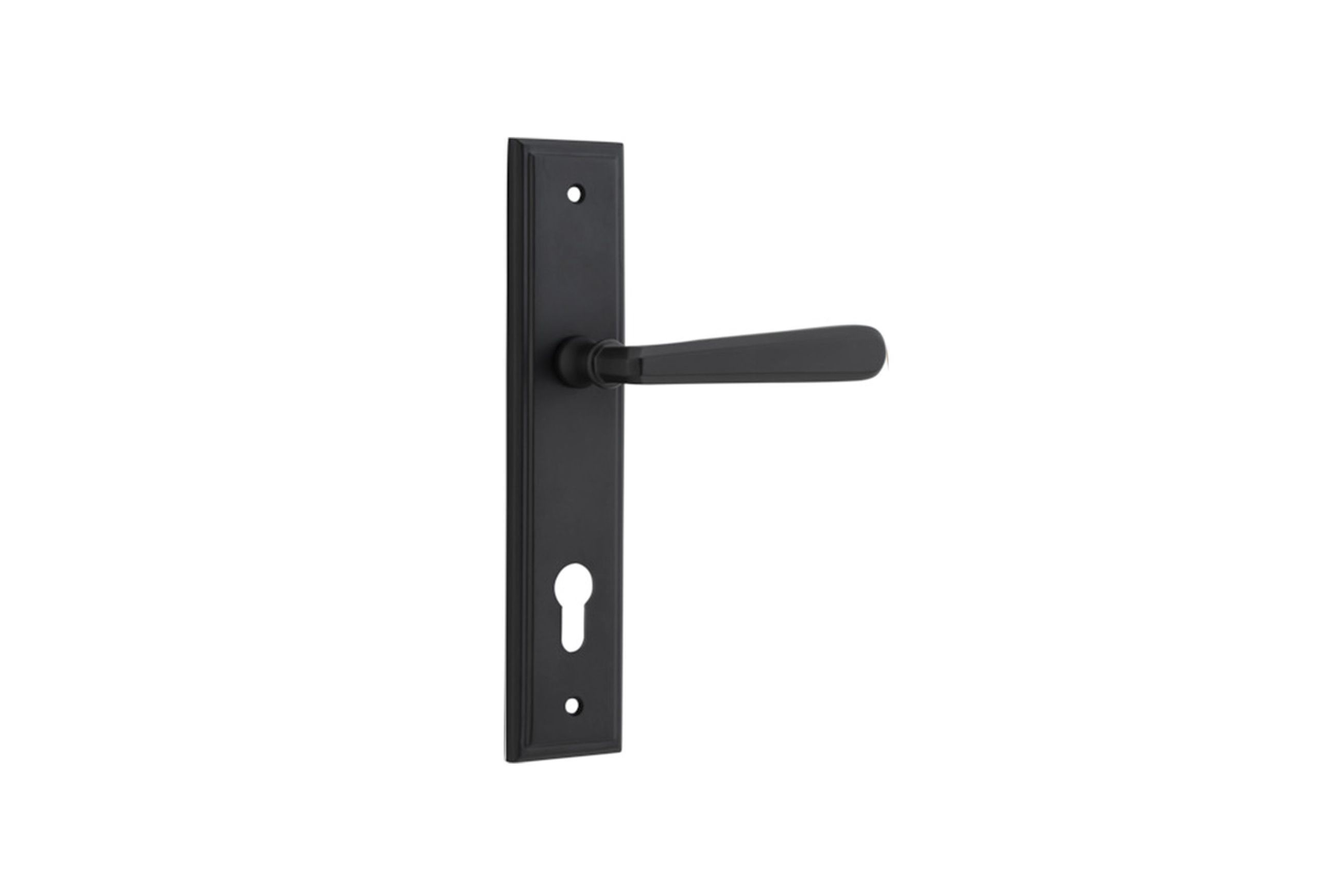 Copenhagen Door Lever Stepped Backplate