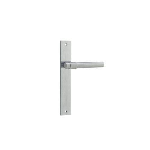 Helsinki Door Lever Rectangular Backplate