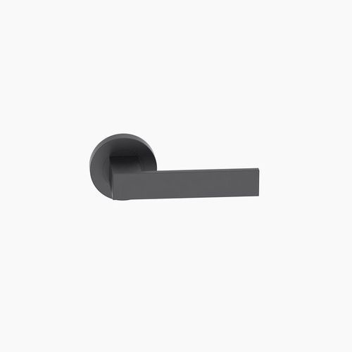 B0132MBLK - Round Rose Leverset #32