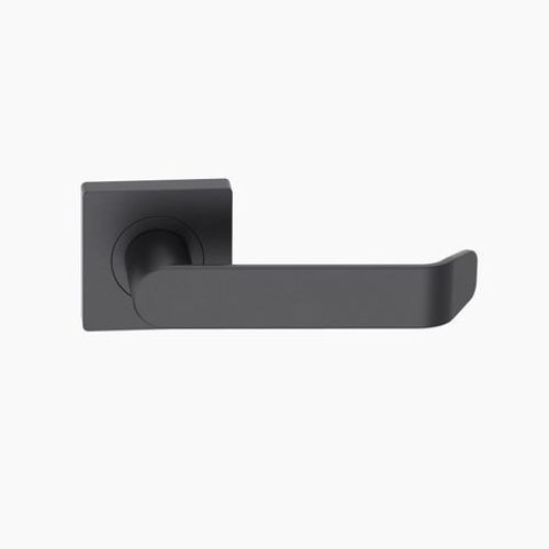 B1134MBLK - Square Rose Leverset #34