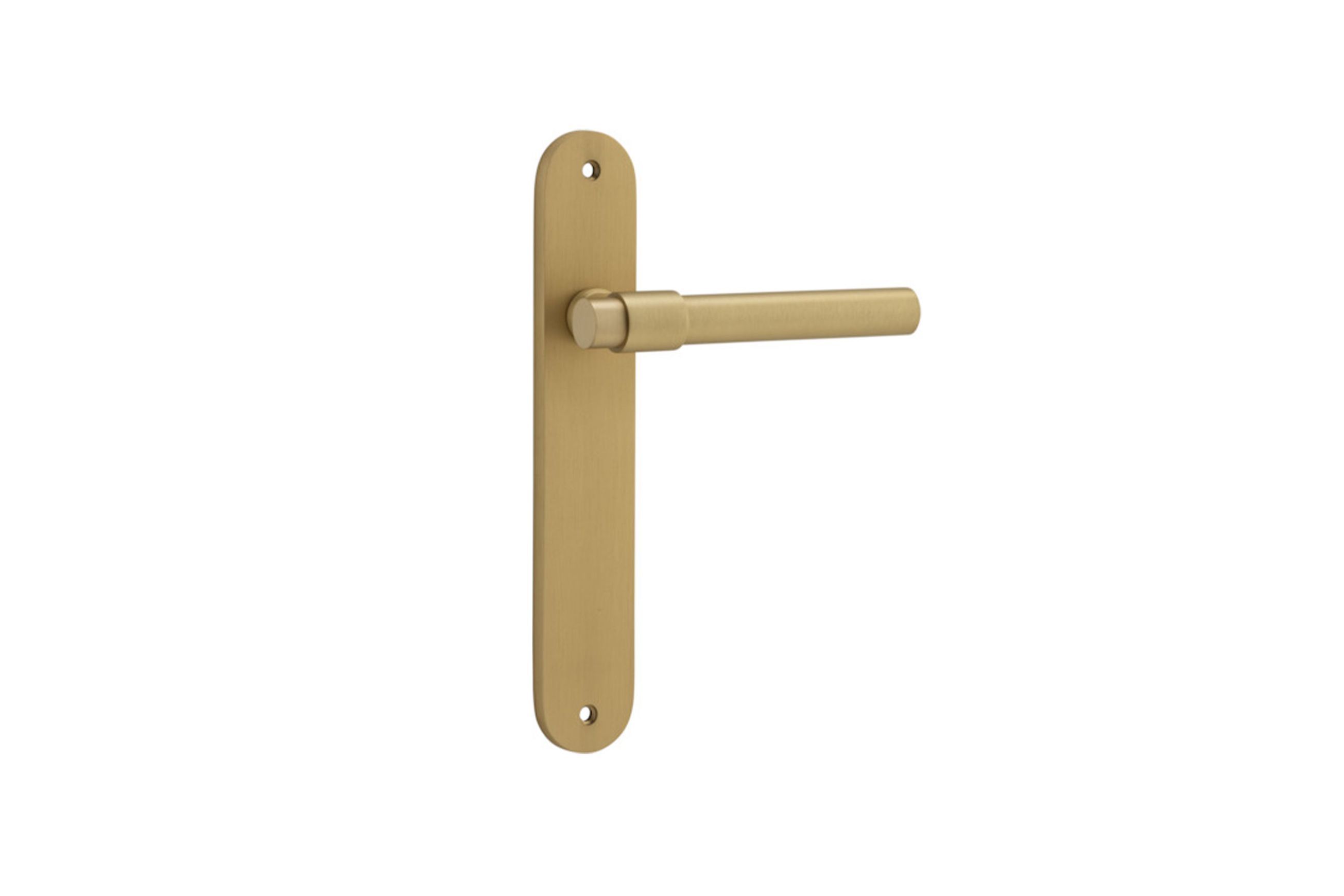 Helsinki Door Lever Oval Backplate