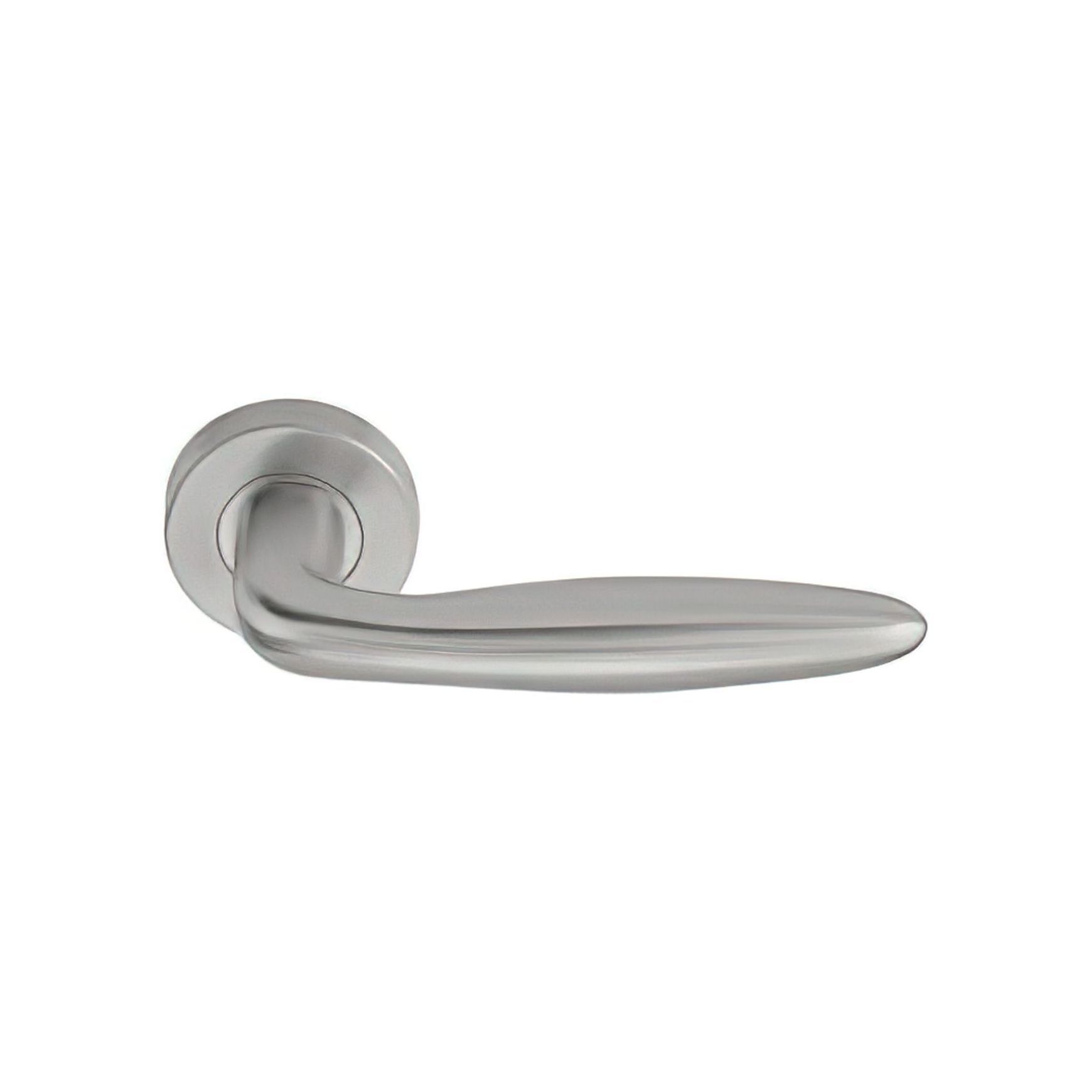Formani BASICS LB18 Solid Sprung Lever Handle on Rose