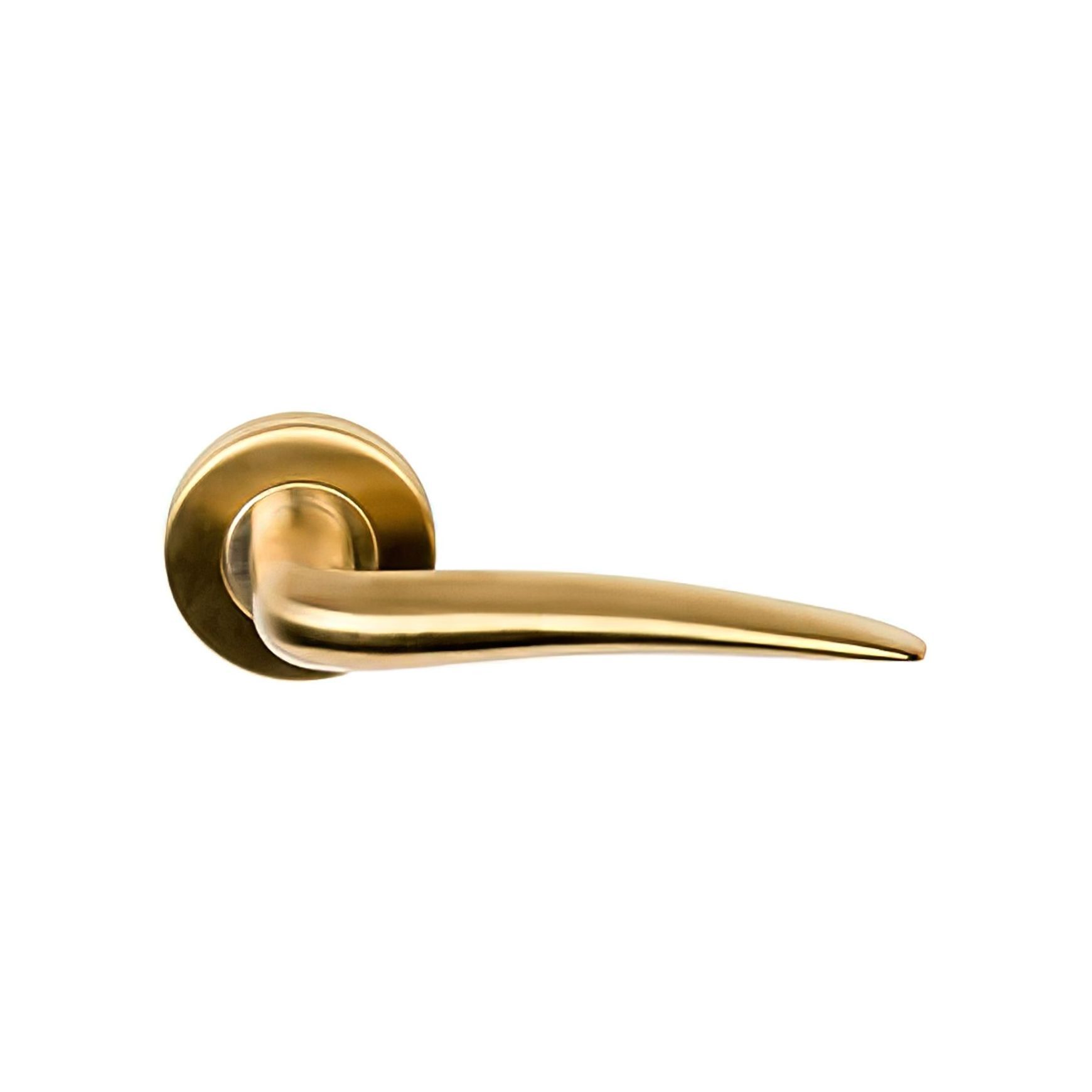 Formani BASICS LB20 Solid Spring Lever Handle on Rose