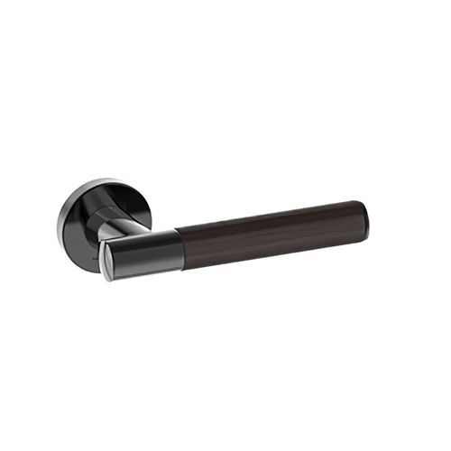 Kawajun Solid Brass and K-Wood Door Leverset TCC