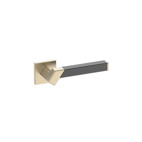 Kawajun Solid Brass and Triune Etched Door Leverset TBT