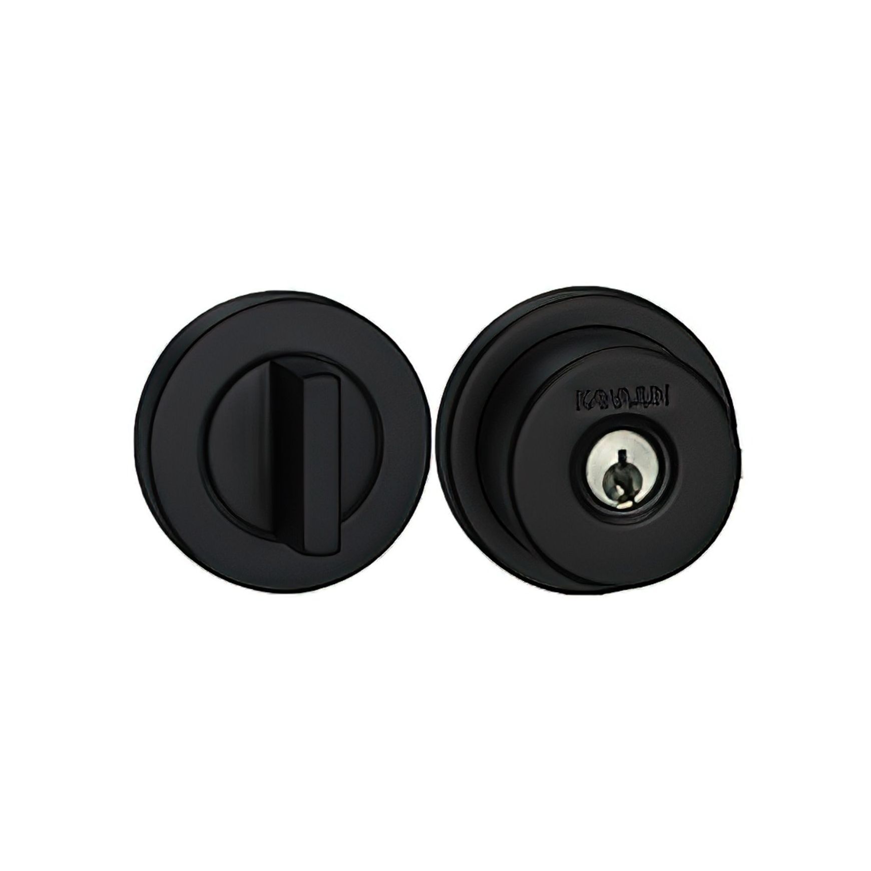Kawajun Door Leverset Aluminium Blasted Black H3C