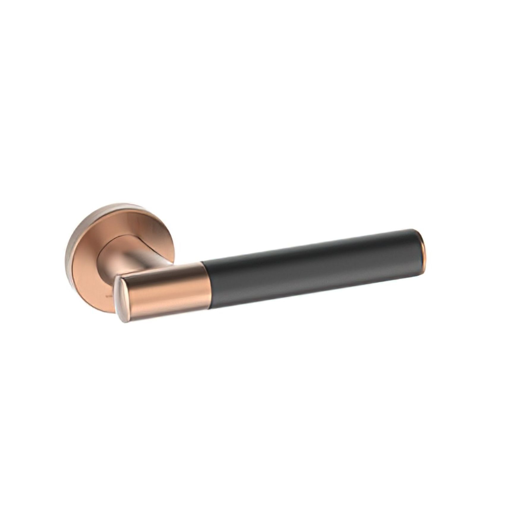 Kawajun Solid Brass and Triune Etched Door Leverset TCC