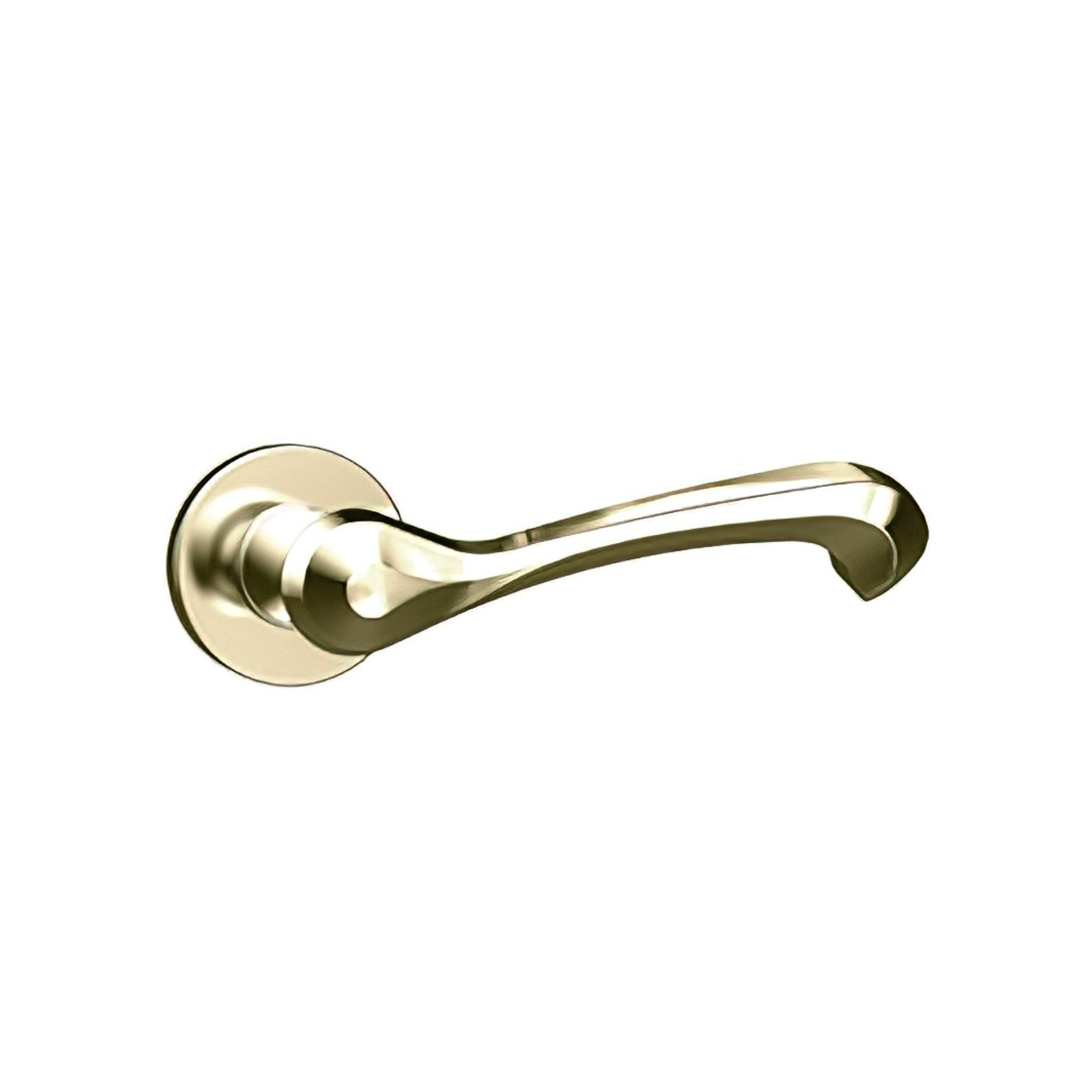 Kawajun K6C Solid Brass Door Leverset