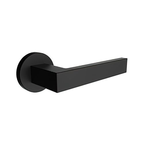 Kawajun TSC Blasted Black Aluminium Door Leverset