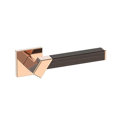 Kawajun Solid Brass and K-Wood Door Leverset TBT