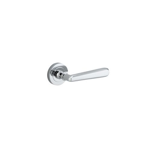 Copenhagen Door Lever Round Rose