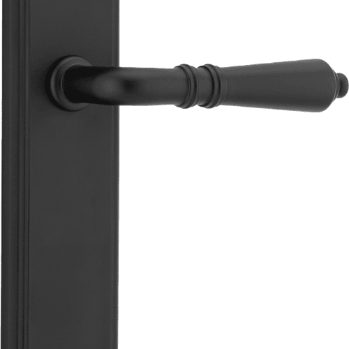 Sarlat Lever - Stepped Backplate | Matt Black
