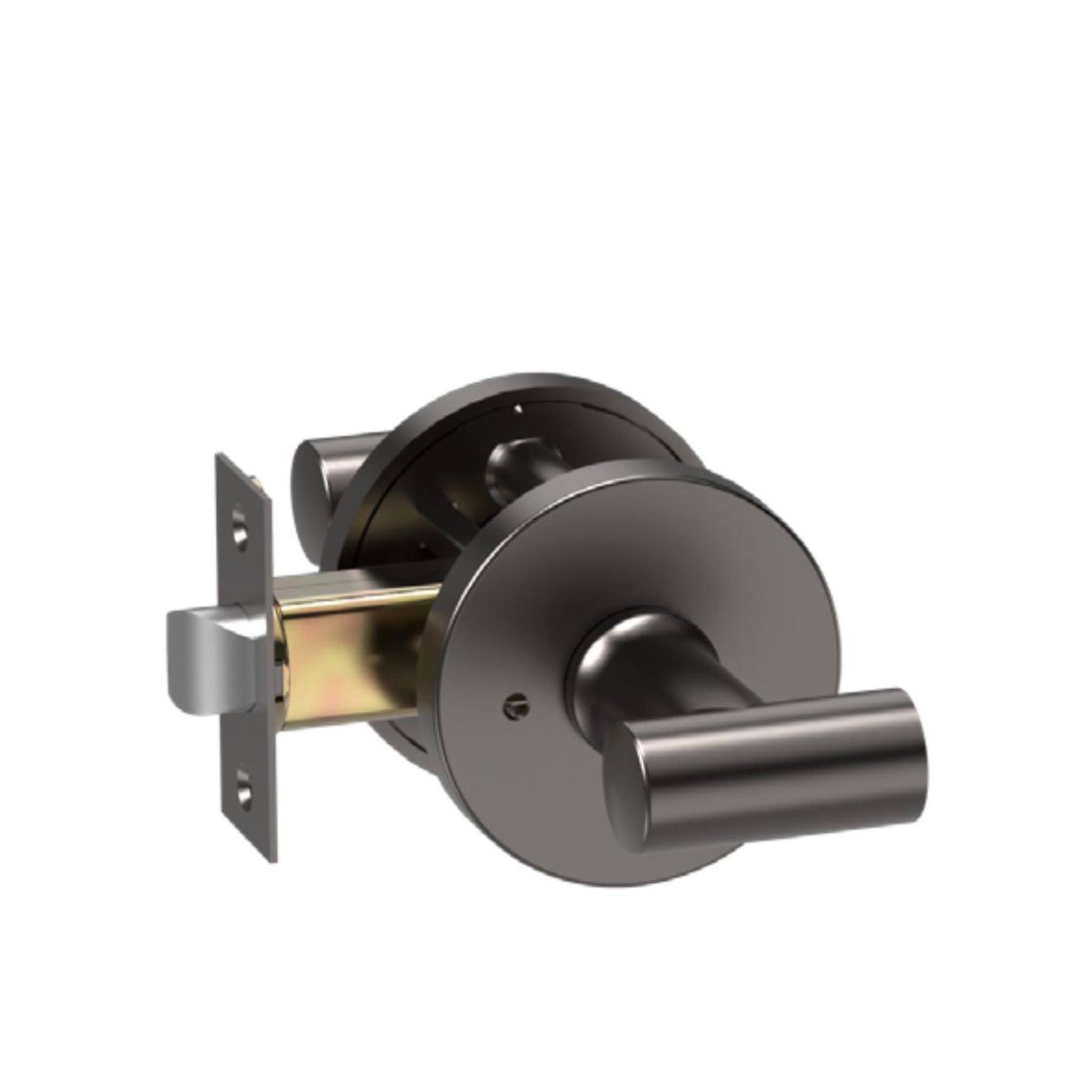 Round Low-Profile Rose in NG finish with Diamante Lever