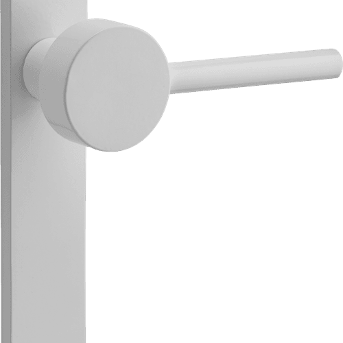 Geppetto Door Lever - Oval Backplate