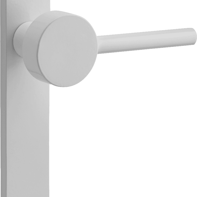 Geppetto Door Lever - Oval Backplate