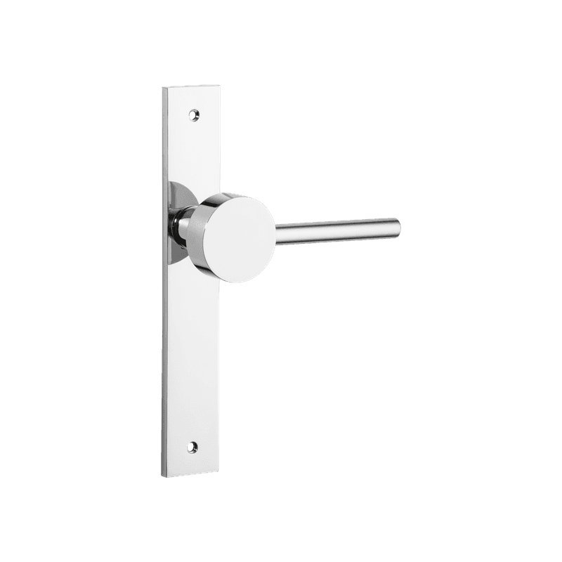 Geppetto Door Lever - Rectangular Backplate