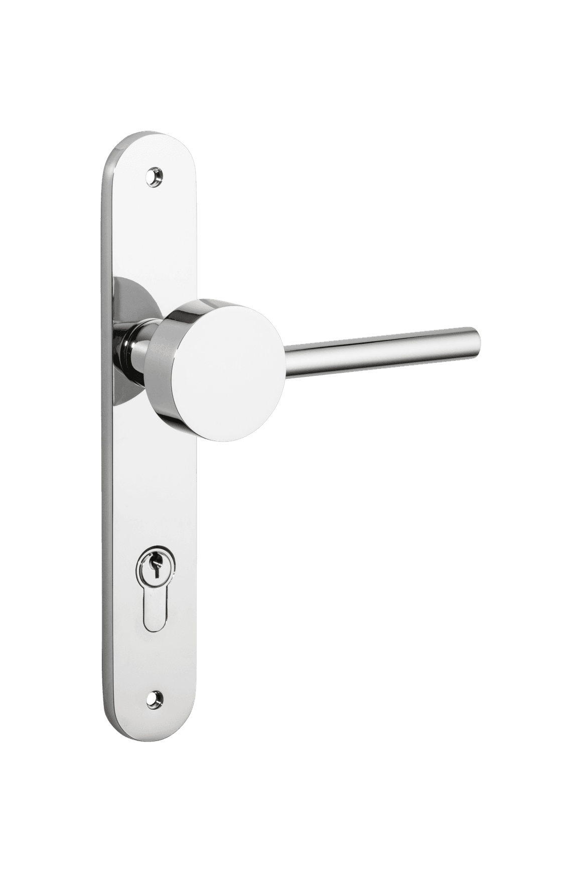 Geppetto Door Lever - Oval Backplate