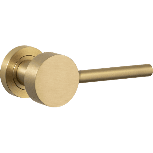 Geppetto Door Lever - Round Rose