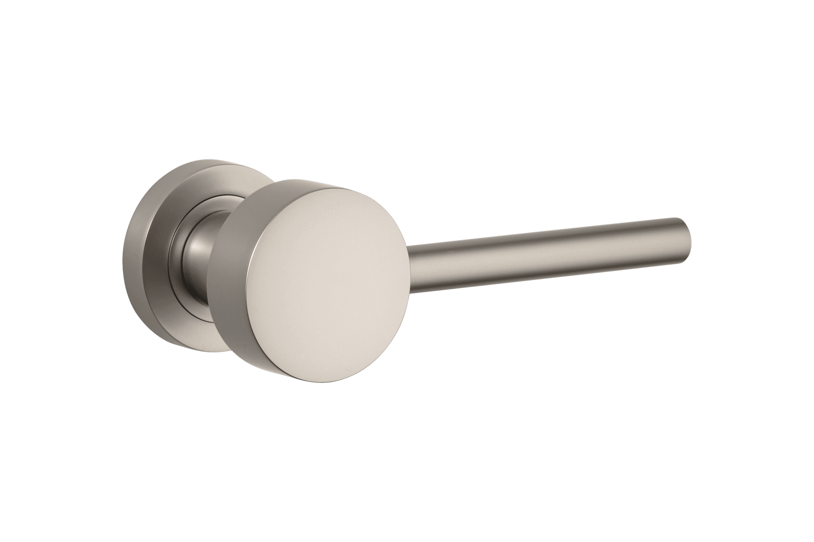 Geppetto Door Lever - Round Rose