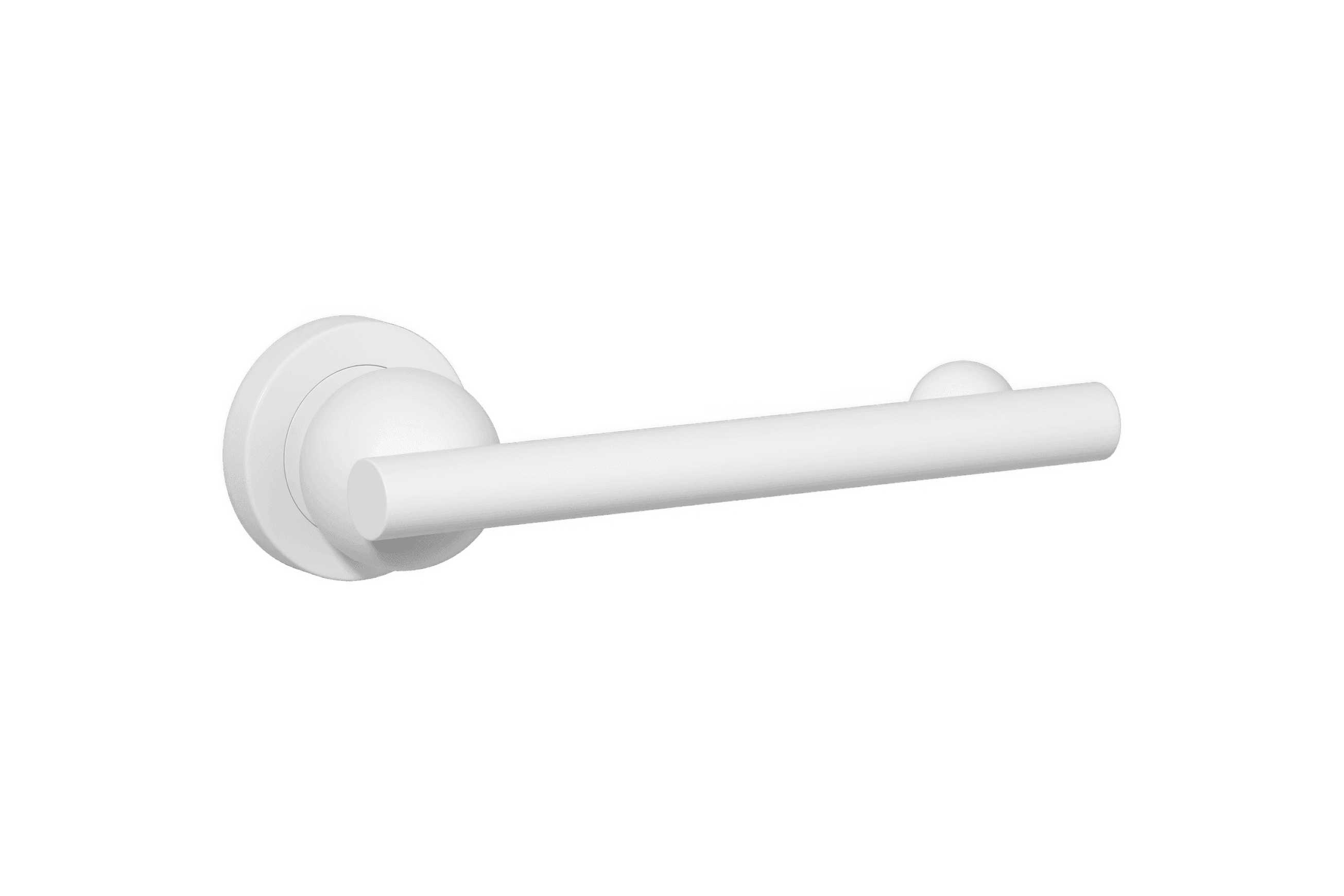 Futurismo Return Door Lever on Rose