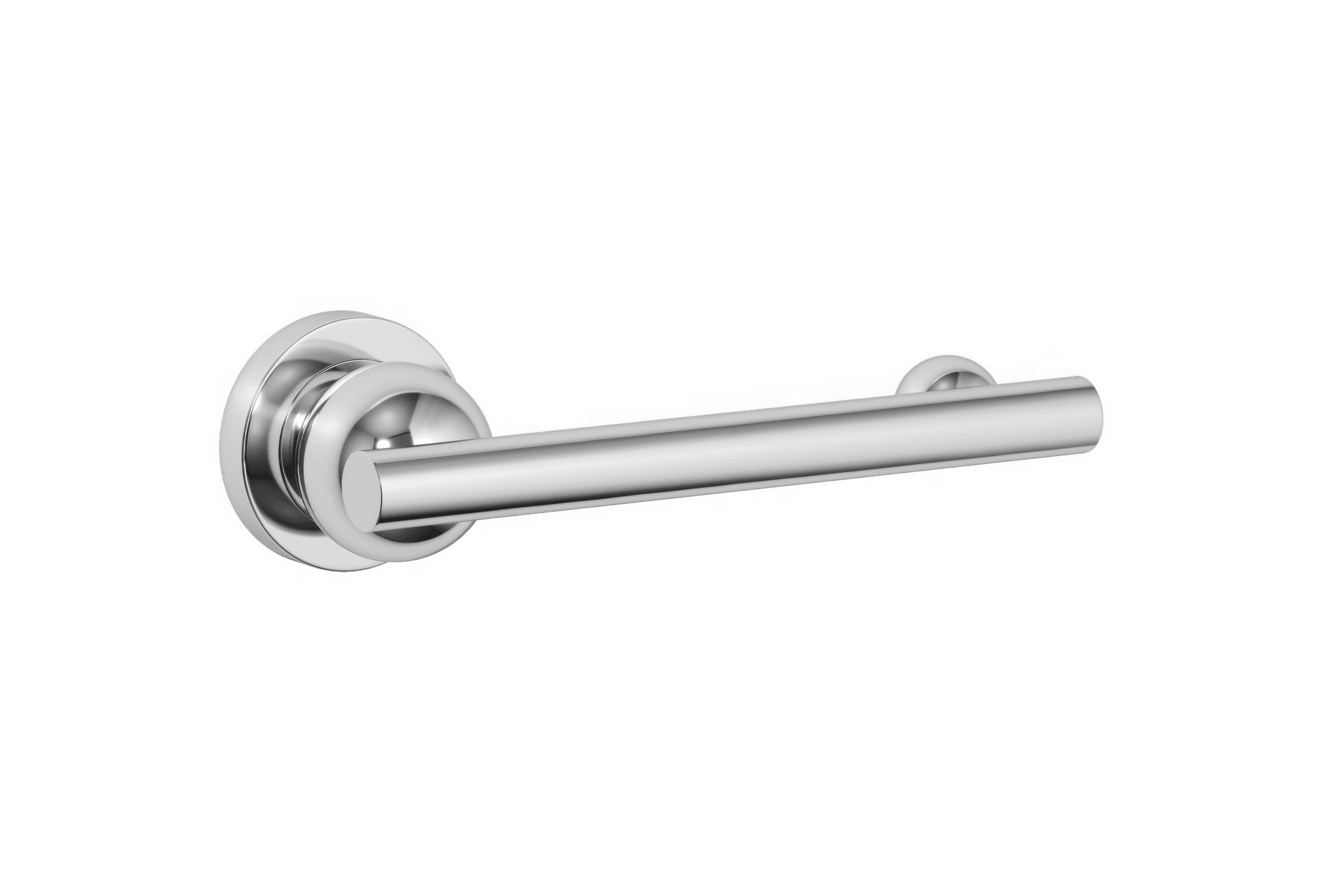 Futurismo Return Door Lever on Rose