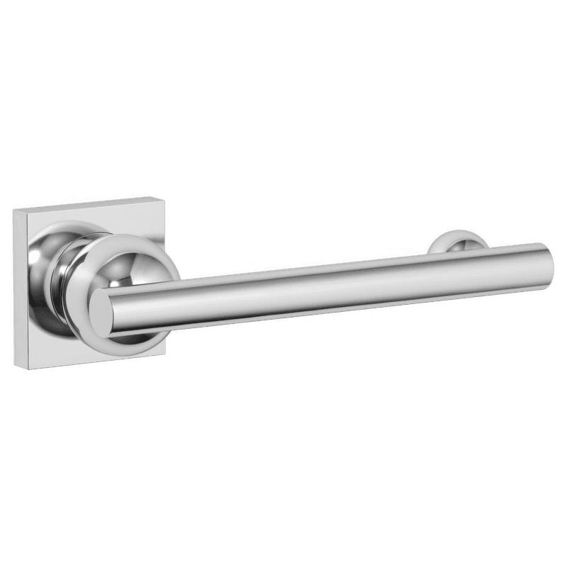 Futurismo Return Door Lever on Rose Square