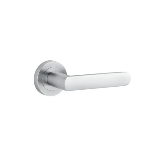 Osaka Door Lever Round Rose