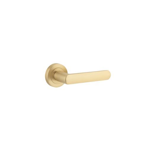 Osaka Door Lever Round Rose