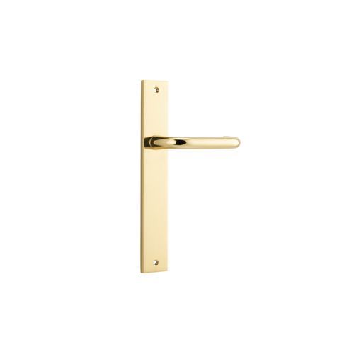 Oslo Door Lever Rectangular  Backplate